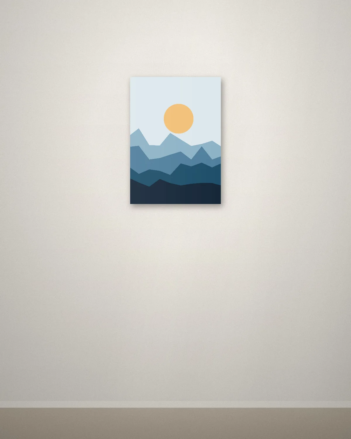 50×70 cm, uten ramme